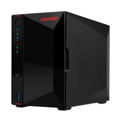 5. NAS Asustor AS5402T; Tower; 2x (3.5" SATA HDD/ 2.5" SSD); Intel Celeron N5105, 4GB DDR4 SODIMM (max. 16GB), 2x 2.5GbE, 4x M.2 2280 NVMe PCIe 3.0, 3x USB 3.2 Gen, 1x HDMI 2.0b
