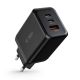 7. Tech-Protect C65W charger 2x USB-C PD 65W / USB-A QC 3.0 - black