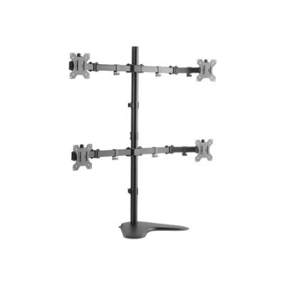 4. LogiLink BP0046 Monitor Holder/Stand for 81.3 cm (32") Monitors, Desk, Stainless Steel