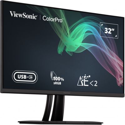 3. Viewsonic VP56 Computer Monitor 81.3 cm (32") 3840 x 2160 px 4K Ultra HD LED Black