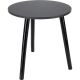 2. COFFEE TABLE 40x40x41CM BLACK WOODEN TABLETOP