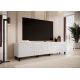 3. TV cabinet BARI 200x42x52 white matt