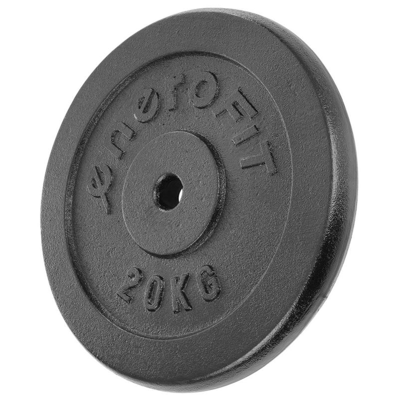 15. BLACK CAST IRON LOAD 20 KG ENERO FIT Ø26.5