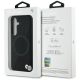 8. BMW Leather Half Textured MagSafe Case for Samsung Galaxy S25 - Black
