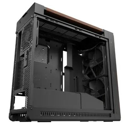 20. ASUS ProArt PA602 Wood Edition Modern Black - Metal Panel Midi Tower Black, Wood