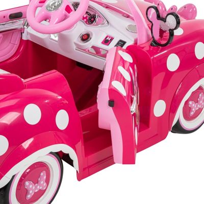6. Minnie Mouse Electric Ride-On Car for Children 6V Huffy 17315W
