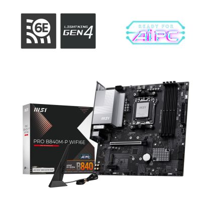 16. MSI PRO B840M-P WIFI6E motherboard