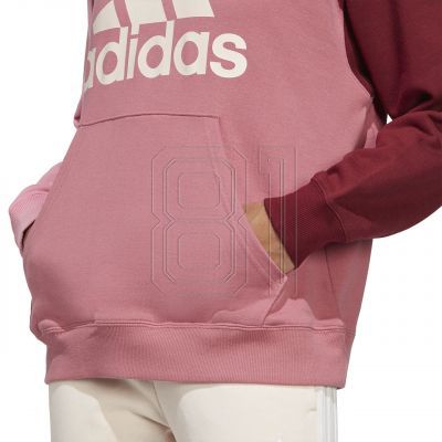 9. adidas Essentials Big Logo Oversized French Terry Hoodie W IC9869