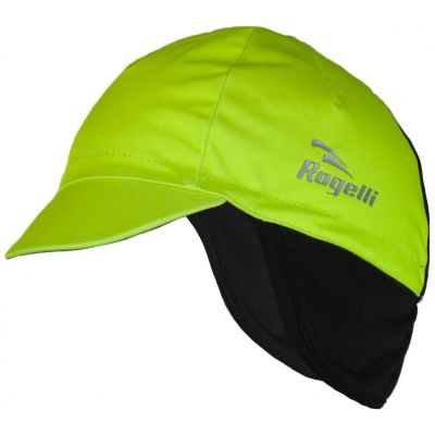Rogelli PROTTETIVO winter cap with visor, yellow
