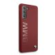 4. BMW Silicone Signature Logo Case for Samsung Galaxy S21+ - Red