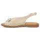 3. Beige women's sandals Filippo DS7923