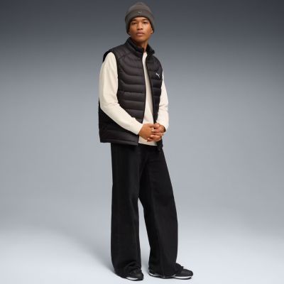 10. Men's Puma Packlite Down Vest Black 685213 01