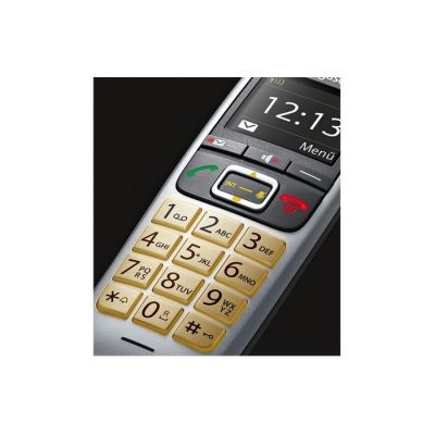 5. Gigaset E560 DECT telephone, caller ID, Black, Silver