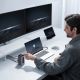 18. Baseus NU1 Air Spacemate hub 12in1 USB-C docking station - 2xHDMI 4K@60Hz 2xUSB-C 10Gb/s 2xUSB-A 5Gb/s 2xUSB-A (480Mb/s) RJ45 SD/microSD 3.0 USB-C (PD) - gray