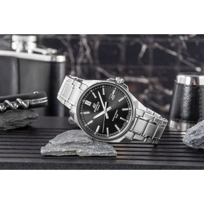 5. CASIO EDIFICE EFV-150D-1AVUEF Men's Watch + BOX