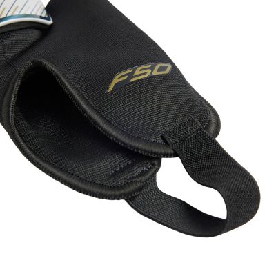 3. adidas F50 Match football shin guards gray and black KV9013
