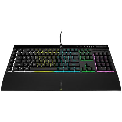14. Corsair K55 RGB PRO Gaming Keyboard USB QWERTZ German Black