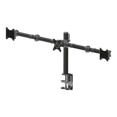 IIYAMA DS1003C-B1 3-monitor desk mount for 10-27 inch screens