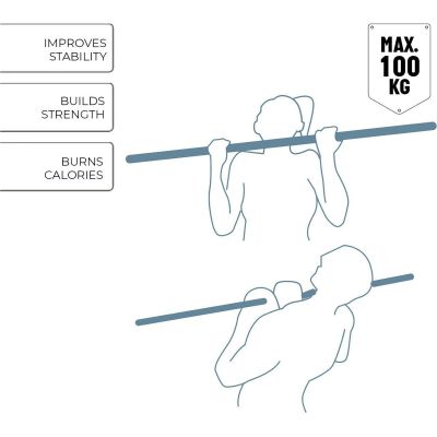 6. UMBRO INOX EXTENSION BAR ADJUSTABLE 62-100CM