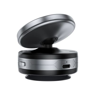 3. Acefast E29 Magnetic Holder with Wireless Charger with Suction Cup for Dashboard/Windshield - Black