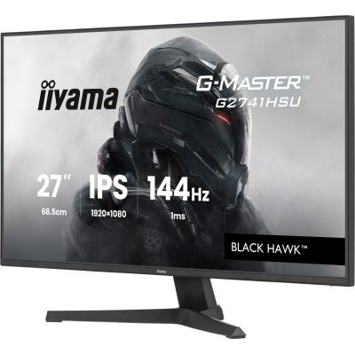 2. IIYAMA LED IPS MONITOR 27" G2741HSU-B1 Black Hawk 144Hz