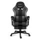 15. Huzaro Force 4.7 Grey Mesh Gaming Chair