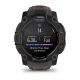 9. Garmin Instinct 3 – 50 mm AMOLED Black met charcoal band watch