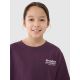 4. Girls' oversize T-shirt with print 4F 4FJRSS25TTSHF2586-50S