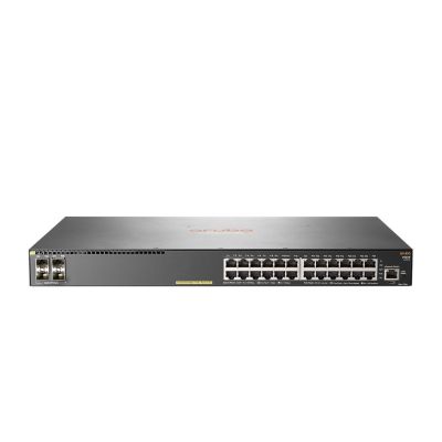 3. Aruba 2930F 24G PoE+ 4SFP Managed L3 Gigabit Ethernet (10/100/1000) PoE Support 1U Gray