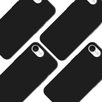 6. 3mk Matt Case Pro for Apple iPhone 16E - Matte Black