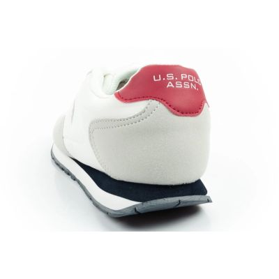 5. US Polo Assn sports shoes sneakers men's fashionable comfortable white