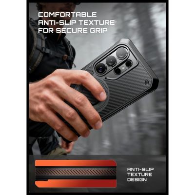 8. Supcase Unicorn Beetle Pro Mag MagSafe 2-Set Case for Samsung Galaxy S26 Ultra - Black