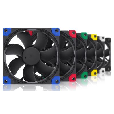 6. NOCTUA 120mm NF-A9 PWM Chromax Black Swap Colors Fan