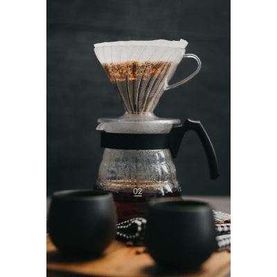 3. Hario Plastic Drip V60-02 - Clear