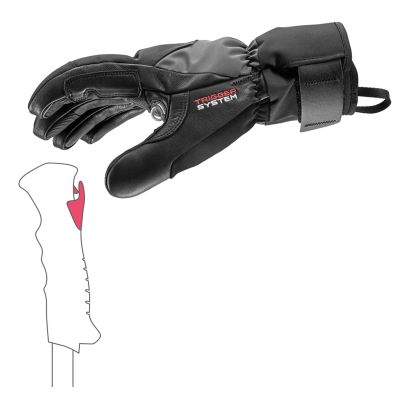 5. Leki Hevon Thermo 3D Ski Gloves - Black