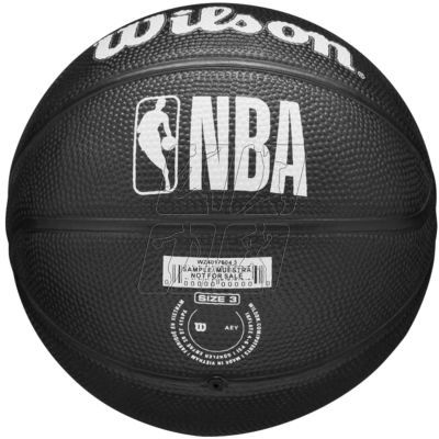 3. Ball Wilson Team Tribute Brooklyn Nets Mini Ball Jr. WZ4017604XB