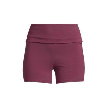CASALL Sublime Folded Hotpants Women's Training Leggings Burgundy