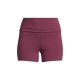 CASALL Sublime Folded Hotpants Women's Training Leggings Burgundy