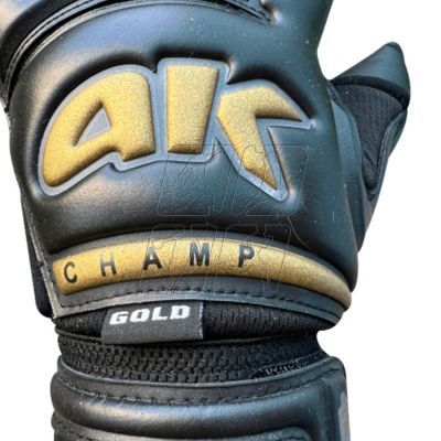 7. 4keepers Champ Gold Black VI RF2 M S906441 goalkeeper gloves