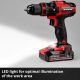 4. Einhell TE-CD 18/44 Li 1x2.5Ah Cordless Screwdriver