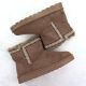 11. Women's brown suede snow boots Potocki 06303