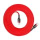 2. Baseus CATKLF-H09 USB-C - USB-C PD QC cable 60W 3A 480Mb/s 2m - red