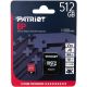 4. Patriot Memory EP Pro PEF512GEP31MCX Memory Card with Adapter (512GB; Class 10, Class A1, Class U3, V30; Adapter, Memory Card)