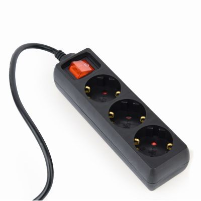 4. ENERGENIE POWER STRIP FOR UPS C14, 3X SCHUKO, 16A, CABLE 0.6M