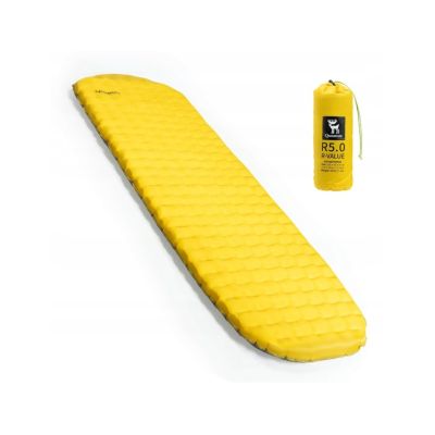 Qunature self-inflating mattress yellow M 182x54x8cm