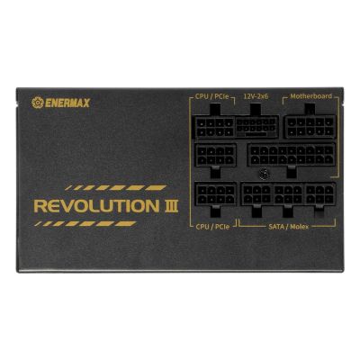4. Enermax 850W Revolution3 80+ Gold FULLMOD Power Supply