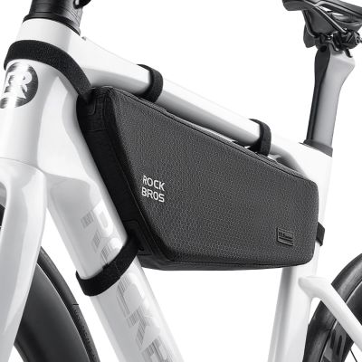 9. Rockbros Bike Bag for Frame Under Top Tube 2.9l - Black