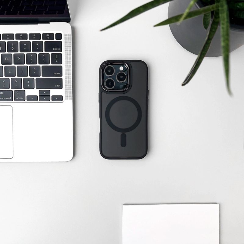 3. MagSafe Compatible Fashion Case for Samsung Galaxy A37 - Black