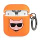 Karl Lagerfeld Choupette case for AirPods 1/2 - orange