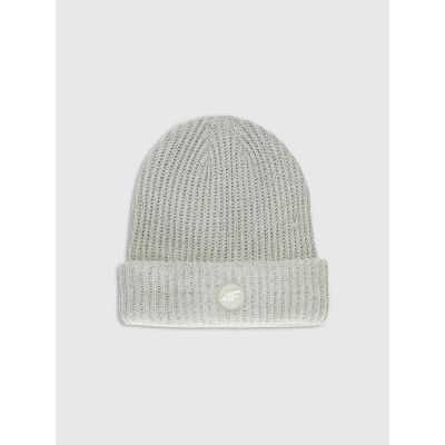 2. 4F Girls’ Reflective Beanie 4FJRAW25ACAPF0750-47S